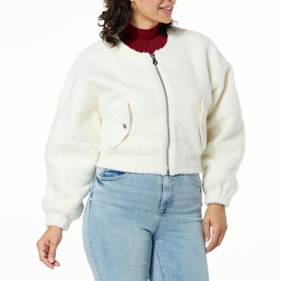 La Joie Women’s Dolman Zip-Up Jacket Size 2X - Picture 1 of 12